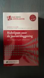 Richtlijnen voor de Jaarverslaggeving Jaareditie 2026, Nieuw, Ophalen of Verzenden, Wolters Kluwer, Accountancy en Administratie