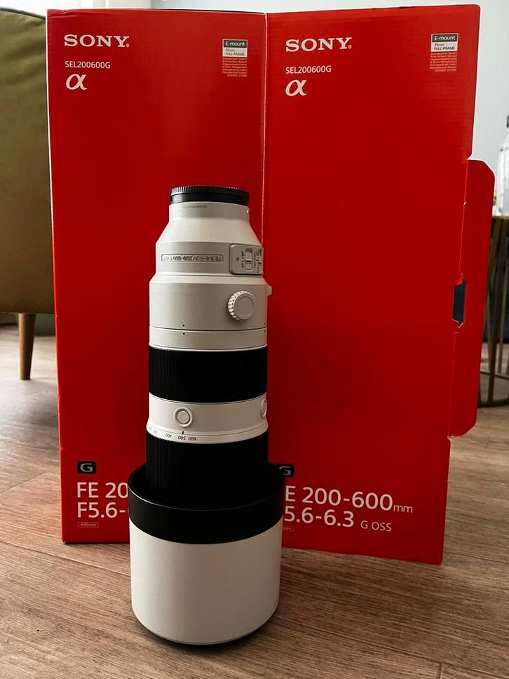 Sony FE 200–600 MM F5.6–6.3 G OSS, Audio, Tv en Foto, Fotografie | Lenzen en Objectieven, Zo goed als nieuw, Telelens, Ophalen of Verzenden