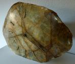 Vintage Tafelklok/ Bureauklok, Onyx, Quartz., Verzenden, Zo goed als nieuw, Analoog, Staande klok