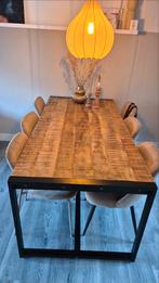 Mango houten eettafel 180 cm, Ophalen, 50 tot 100 cm, Zo goed als nieuw, 150 tot 200 cm