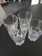 Drinkglazen dik, 4 stuks, Glas of Glazen, Gebruikt, Ophalen of Verzenden, Glas