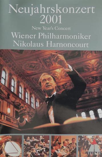 Neujahrskonzert 2001 - Wiener Philharmoniker / Harnoncourt beschikbaar voor biedingen