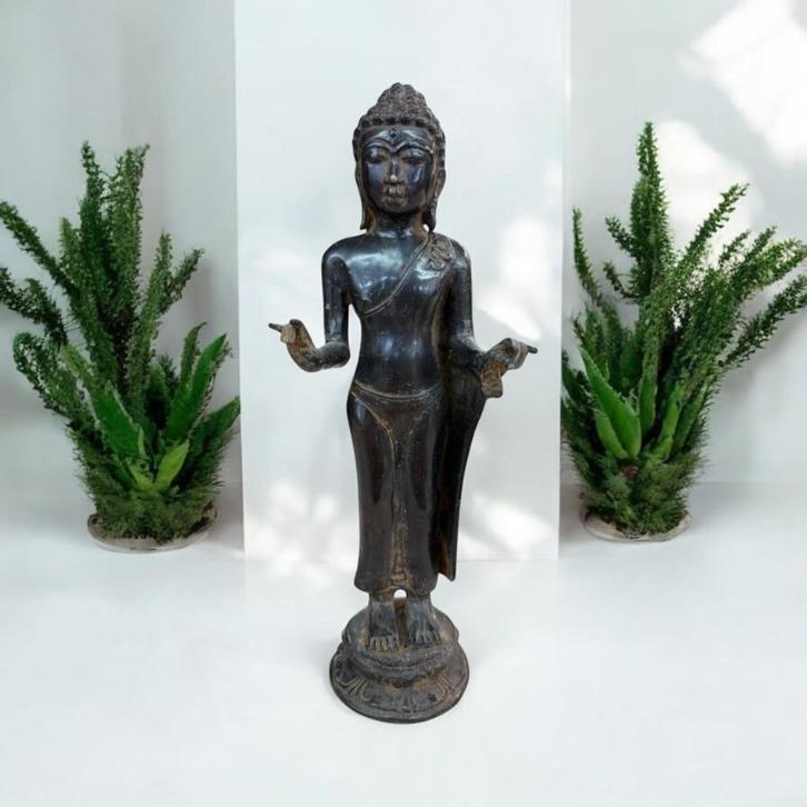 Bronzen Boeddha, Antiek en Kunst, Kunst | Beelden en Houtsnijwerken, Ophalen