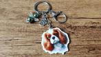 (Sleutel)hanger Cavalier king spaniël met beschermengeltje, Verzenden, Nieuw, Hanger