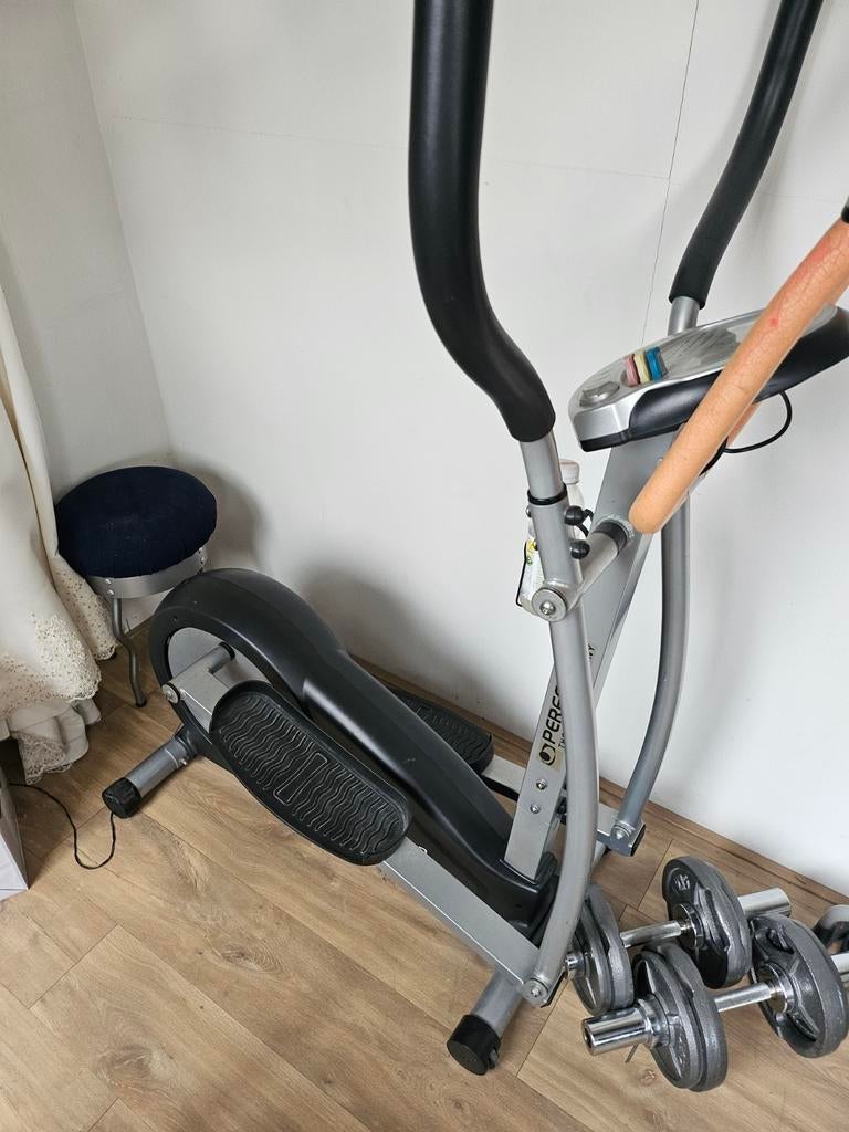 Crosstrainer perfectum, Sport en Fitness, Fitnessapparatuur, Gebruikt, Crosstrainer, Ophalen