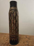 Bewerkte huls artilleriegranaat Egypte, Ophalen of Verzenden, Landmacht, Nederland, Hulzen of Bodemvondsten