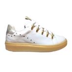PIEDRO maat 34 lerensneaker wit/beige/goud gratis verzenden, PIEDRO, Schoenen, Nieuw, Verzenden