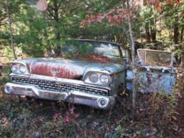 Voor Ford USA Custom Fairlane Galaxie oldtimer uit 1959 beschikbaar voor biedingen