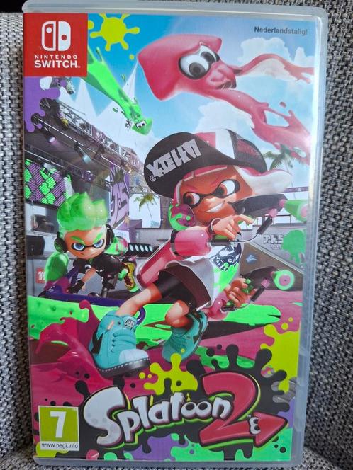 Splatoon 2 | NIEUWSTAAT | Nintendo Switch, Spelcomputers en Games, Games | Nintendo Switch, Zo goed als nieuw, 1 speler, Vanaf 7 jaar