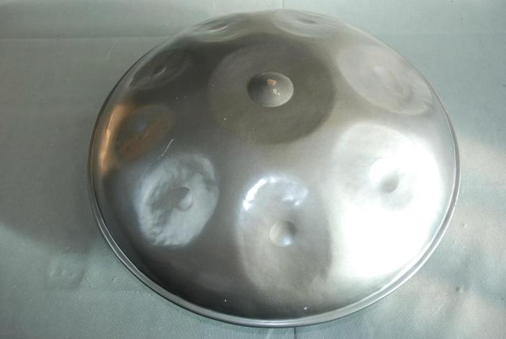 Handpan, 9 tonen, met draagtas  <232365>, Muziek en Instrumenten, Instrumenten | Onderdelen, Gebruikt, Drums of Percussie, Ophalen of Verzenden