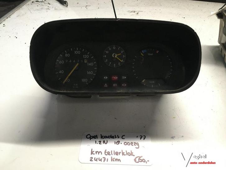 Opel Kadett C 1977 1.2 N   1800229              Km Tellerklo, Auto-onderdelen, Dashboard en Schakelaars, Gebruikt, Ophalen of Verzenden