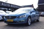 Volvo V60 2.4 D6 AWD Plug-In Hybrid Summum (bj 2014), Automaat, Zwart, Blauw, Leder