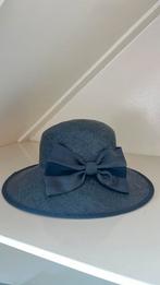 Donkwrblauwe zomer hoed, Ophalen of Verzenden, Zo goed als nieuw, One size fits all