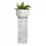 Zuil - Plantenzuil grijs gevlamd 100x27x27 cm (nieuw), Tuin en Terras, Niet ingevuld, Nieuw, Niet ingevuld, Niet ingevuld