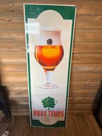 Origineel Vieux Temps Emaille Reclamebord, Antiek en Kunst, Ophalen of Verzenden