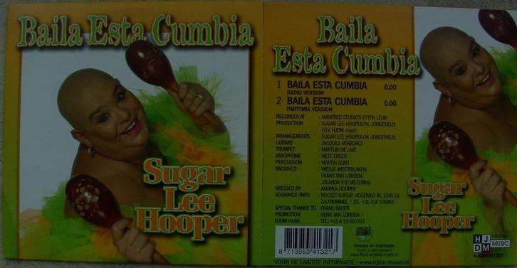 SUGER LEE HOOPER Baila esta cumbia CD-Single 871395413217, Cd's en Dvd's, Cd's | Nederlandstalig, Nieuw in verpakking, Overige genres