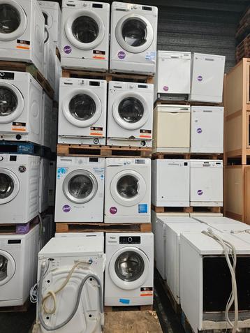 Werkende wasmachines en vaatwassers voor de handel. beschikbaar voor biedingen