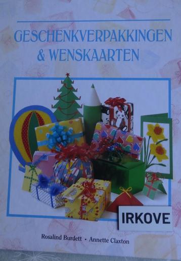 GESCHENK VERPAKKINGEN EN WENS KAARTEN * 2 Boeken * beschikbaar voor biedingen