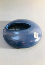 Vintage keramieken vaasje, paarsblauw geglazuurd, Prosman, Overige kleuren, Aardewerk of Porselein, Ophalen of Verzenden, Zo goed als nieuw