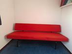 Rode vintage slaapbank Gijs van der Sluis - Gispen, Ophalen, Gebruikt, 150 tot 200 cm, 75 tot 100 cm