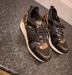 Xti Sneakers met Luipaardprint - Maat 41, Xti, Zwart, Ophalen of Verzenden, Sneakers of Gympen