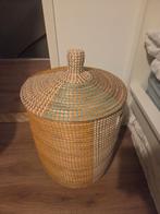 Havana wasmand zeegras, Huis en Inrichting, Woonaccessoires | Schalen en Manden, Ophalen, Mand, Rond, Zo goed als nieuw