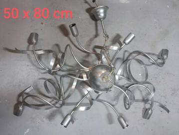 Grote organische hanglamp / eettafel lamp / plafonnière.  beschikbaar voor biedingen