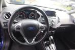 Ford Fiesta 1.0 EcoBoost Titanium | Automaat | Navi | Clima, Auto's, Euro 5, Gebruikt, Zwart, Blauw
