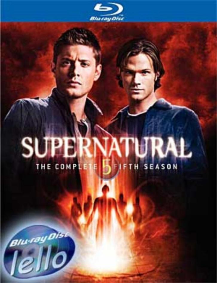 Blu-ray: Supernatural, Seizoen 5 (2009-10) US KCinSC NLO, Cd's en Dvd's, Blu-ray, Nieuw in verpakking, Tv en Series, Ophalen of Verzenden