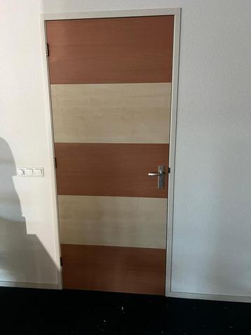 3x stompe binnendeur 88x211 incl. kozijnen beschikbaar voor biedingen
