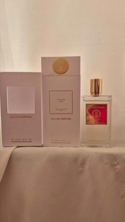Mizensir For Your Love 100ml, Sieraden, Tassen en Uiterlijk, Uiterlijk | Parfum, Zo goed als nieuw, Ophalen of Verzenden