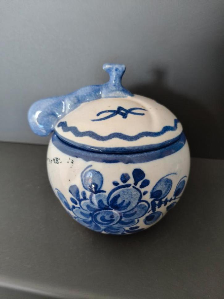 Delfts Blauw Suikerpotje, Antiek en Kunst, Antiek | Keramiek en Aardewerk, Ophalen