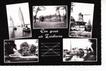 ZUIDLAREN,-  5 Dorpsgezichten met Molen. 25-10 beschikbaar voor biedingen