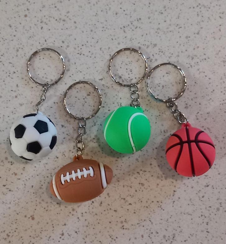 Leuke sport sleutelhangers "nieuw", Verzamelen, Sleutelhangers, Nieuw, Sport, Ophalen of Verzenden