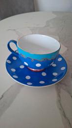 Olily kop en schotel blauw, Ophalen, Nieuw, Overige stijlen, Kop(pen) en/of Schotel(s)