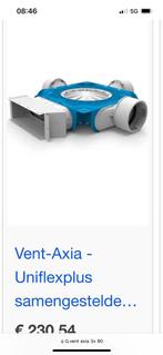 Onderdelen ventilatie: Ubbink Aerfoam en Vent Axia, Doe-het-zelf en Verbouw, Buizen en Afvoer, Nieuw, Overige materialen, Overige typen