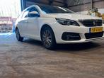 Peugeot 308 1.5 Bluehdi 130pk S&S Eat8 2019 Wit, Auto's, Peugeot, Stof, 4 cilinders, Wit, Origineel Nederlands