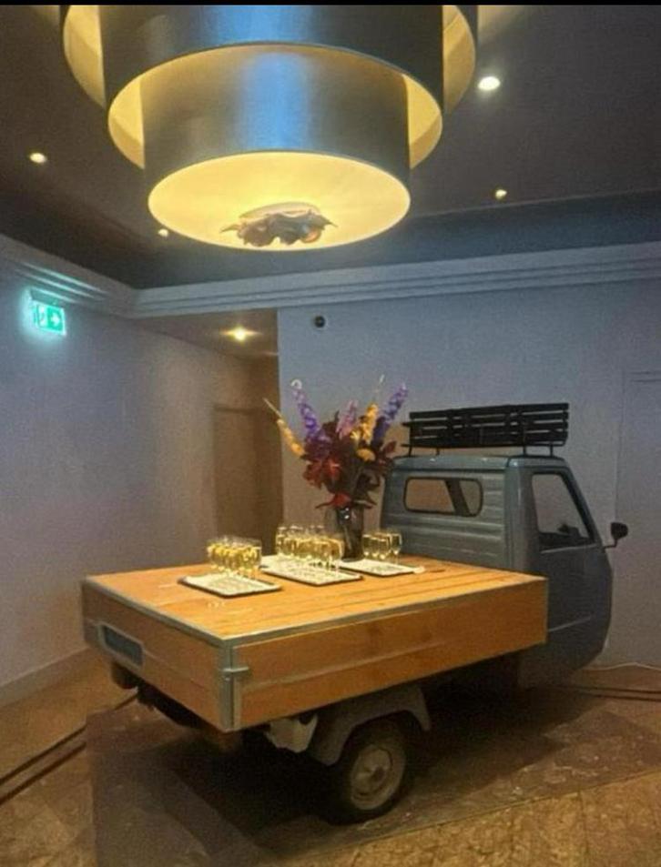 Piaggo ape 703 foodtruck nu te koop 2450 euro, Fietsen en Brommers, Scooters | Piaggio, Zo goed als nieuw, Overige modellen, Maximaal 45 km/u