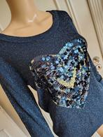 Glitter trui van millenium, Kleding | Dames, Verzenden, Zo goed als nieuw, Zwart