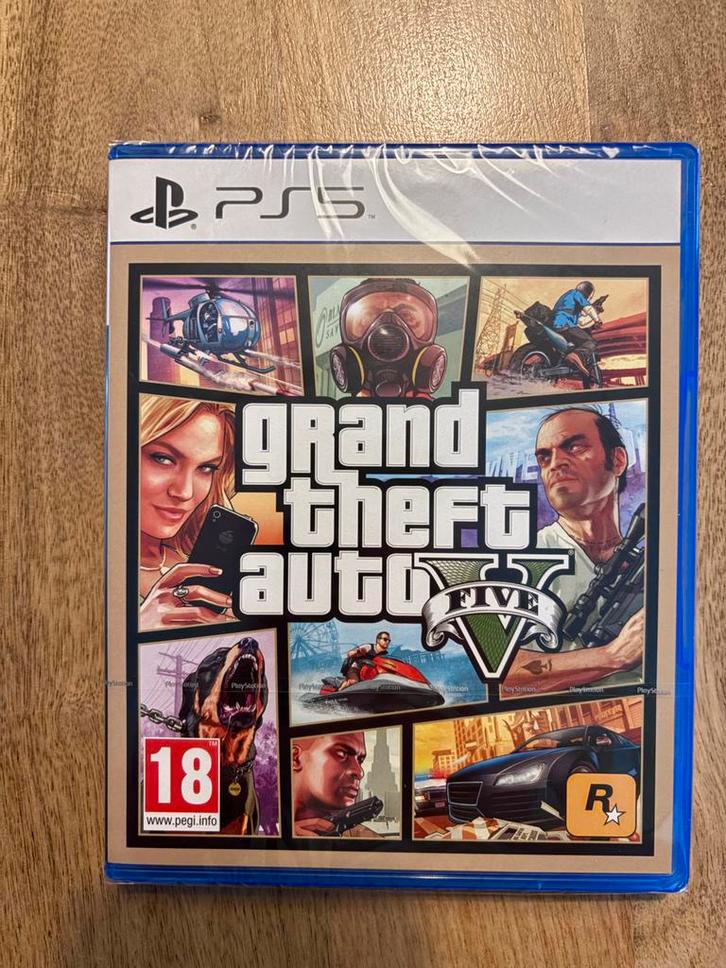 Grand Theft Auto V - PS5 - Nieuw!, Spelcomputers en Games, Games | Sony PlayStation 5, Nieuw, Ophalen of Verzenden