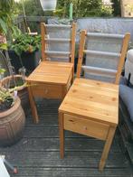 2 ikea nachtkastjes, Ophalen, Gebruikt, Hout