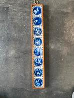 Delfs Blauw Tegeltjes in Vintage Lijst, Antiek en Kunst, Ophalen of Verzenden