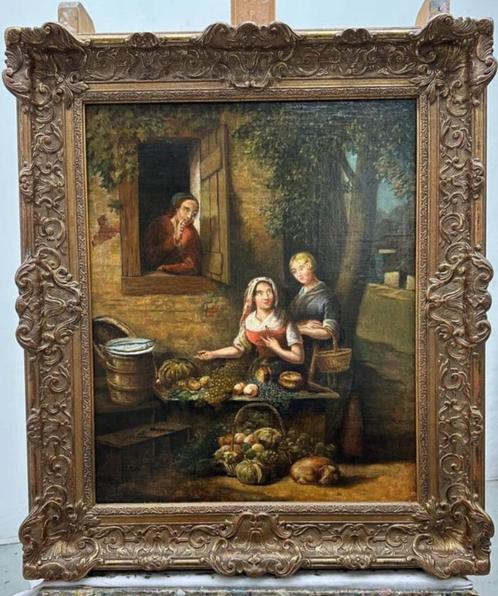 Anthony Oberman, 1781 - 1845, schilderij olieverf, Antiek en Kunst, Kunst | Schilderijen | Klassiek, Ophalen