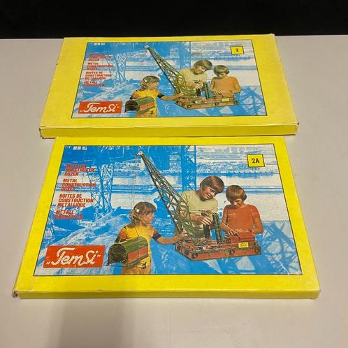 TOTALE LEEGVERKOOP Meccano en Temsi 2 en 2a niet compleet, Antiek en Kunst, Antiek | Speelgoed, Ophalen of Verzenden