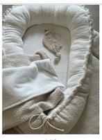 NIEUW: bestseller bamboe bouclé babynestje naturel, Overige typen, Ophalen of Verzenden, Handmade-for-you.nl, Edulstoop@xs4all.nl
