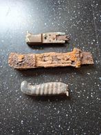 Ww2 wo2 Duitse bodemvondst 3x handvat k98, Ophalen of Verzenden, Duitsland, Hulzen of Bodemvondsten