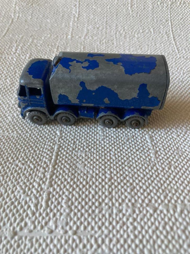 Sugar container Tekst: Foden 15 ton made England by Lesney, Hobby en Vrije tijd, Modelauto's | 1:5 tot 1:12, Gebruikt, Bus of Vrachtwagen