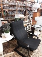 Relax Fauteuil - Zwart, Ophalen, Hout, Gebruikt, Zwart
