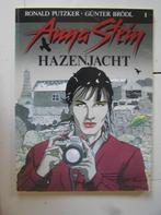 Anna Stein. 1 Hazenjacht., Boeken, Stripboeken, Gelezen, Ophalen of Verzenden, Eén stripboek