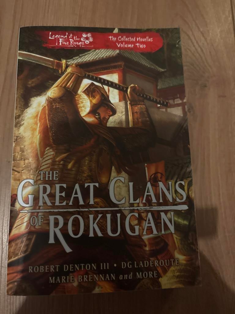 Legend of the Five Rings: The Great Clans of Rokugan, Ophalen of Verzenden, Gelezen